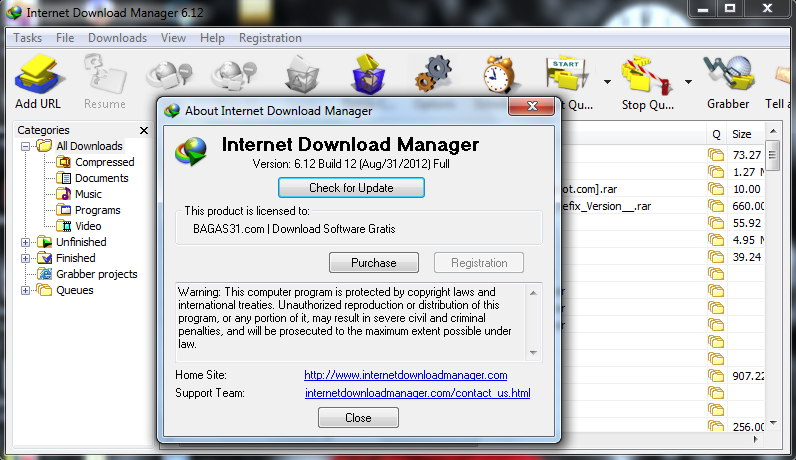 Download IDM Terbaru Build 8 Final Full Version Fixed idm 6.30 full crack bagas31